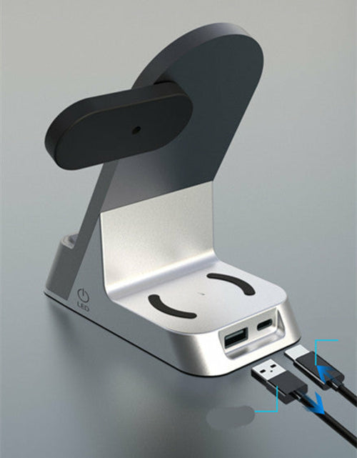 Multifunctional Wireless Charging Stand with Alarm Clock