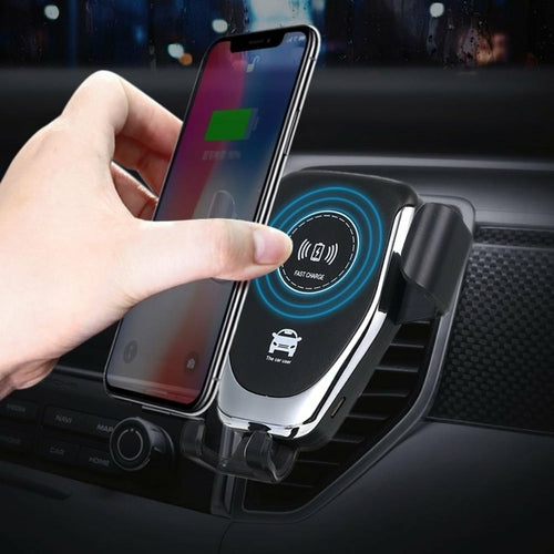 Universal Wireless Charger with Car Mount Phone Holder
